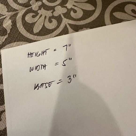 Sky Blue Ruffled Trim Blown Glass Jug With Handle / Vase Centerpiece Art Vintage - Picture 8 of 8